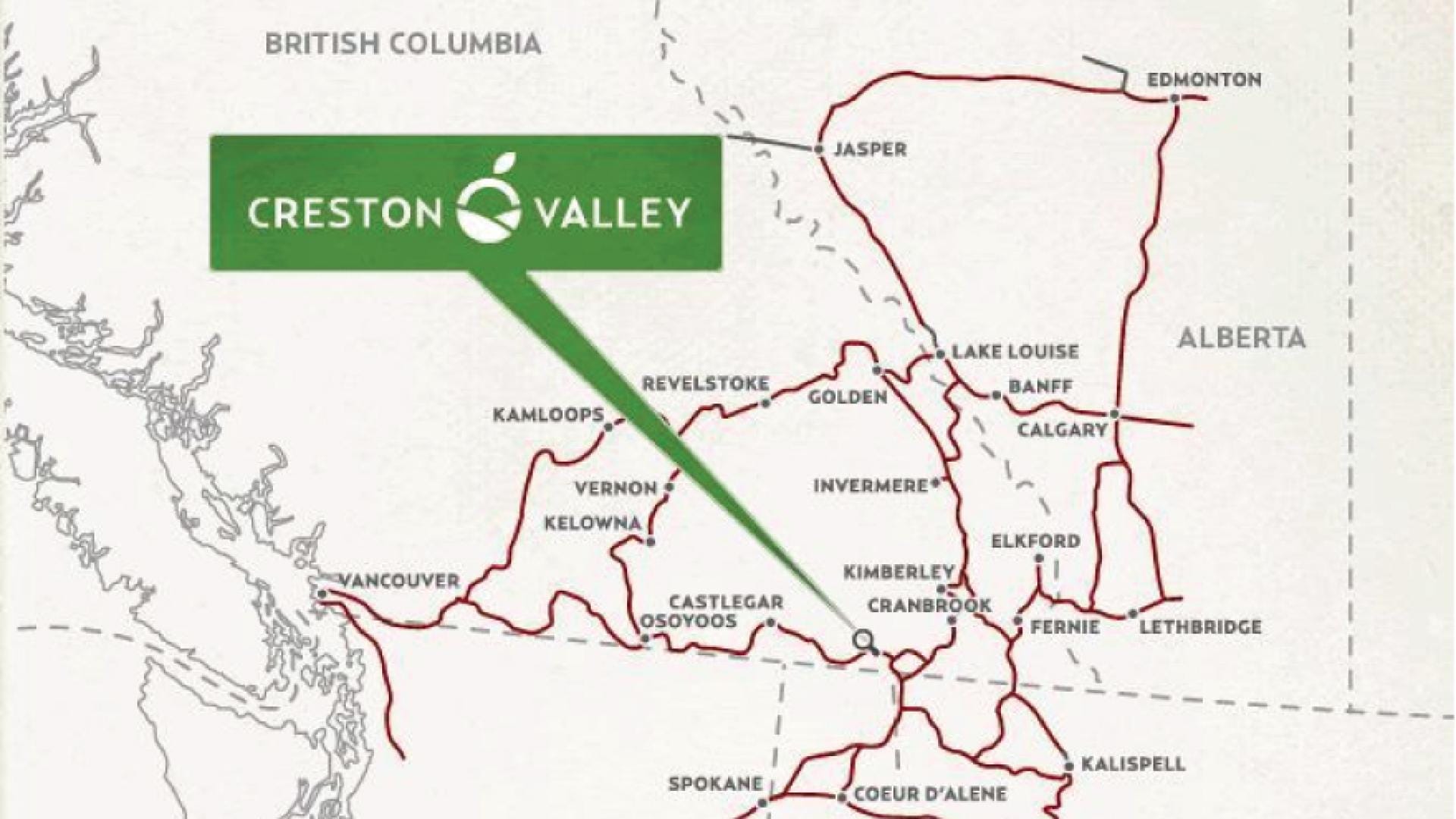 Maps Of The Creston Valley | Town Of Creston