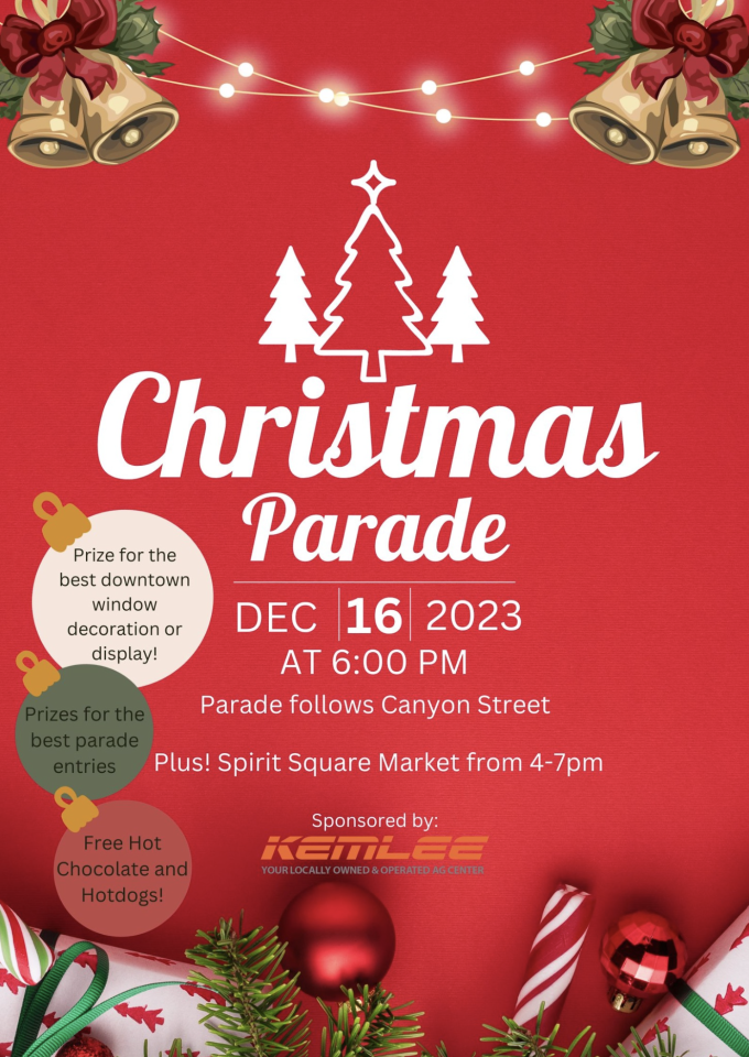 Christmas Parade Details